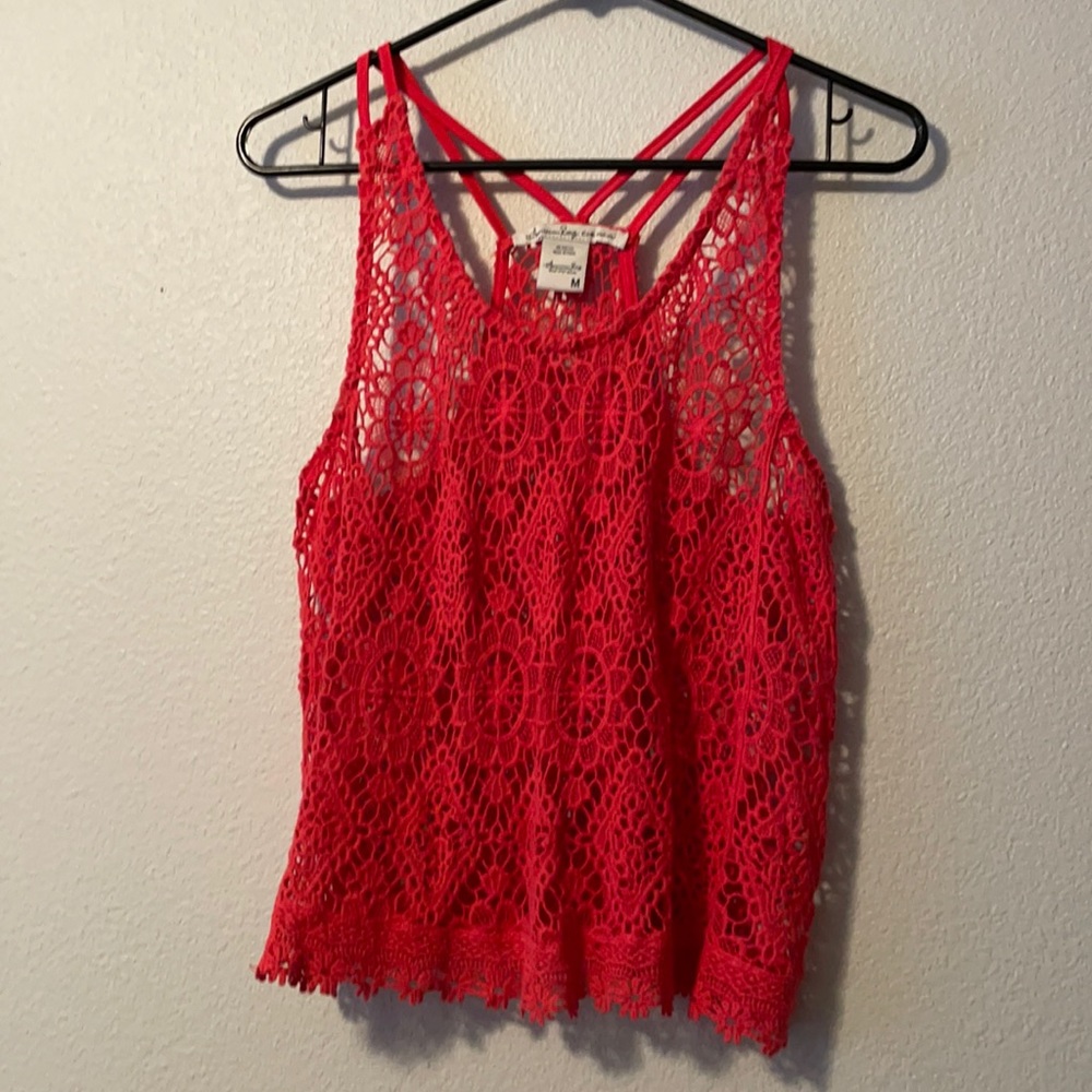 American Rag crochet top